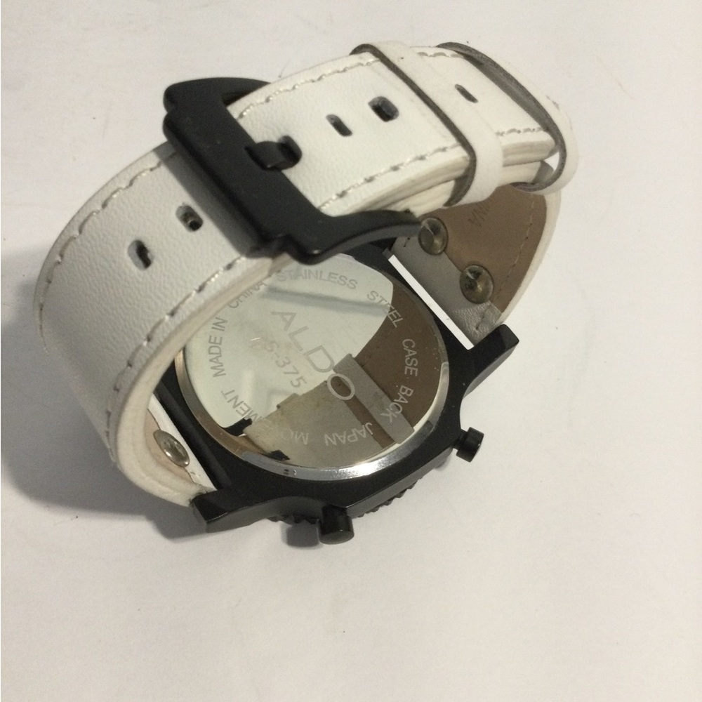 Black and White Men's Watch - Picture 5 of 6